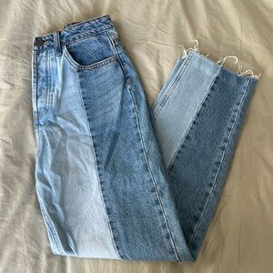 Stradivarius Two Toned Jeans size 4 from ASOS